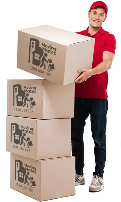 Moving Mates Removalist Carrying Moving Boxes